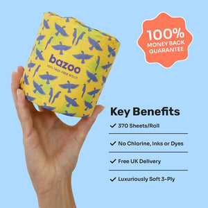 Bazoo Bamboo Toilet Roll - Plastic Freedom