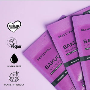 BEAUTYPRO 100% Compostable Sheet Face Mask - Bakuchiol - Plastic Freedom