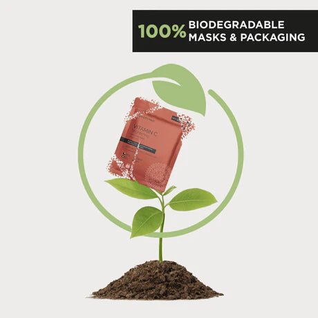 BEAUTYPRO 100% Compostable Sheet Face Mask - Retinol Anti-Ageing Sheet Mask - Plastic Freedom