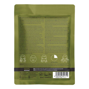 BEAUTYPRO 100% Compostable Sheet Face Mask - Squalane Nourishing Sheet Mask - Plastic Freedom
