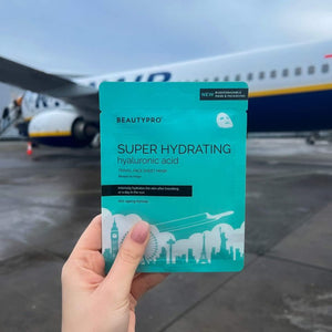 BEAUTYPRO 100% Compostable Sheet Face Mask - Super Hydrating Travel Face Sheet Mask - Plastic Freedom