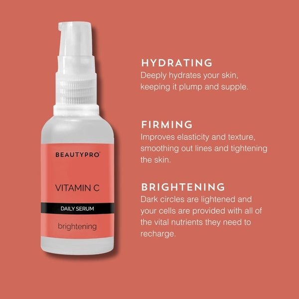 BEAUTYPRO Vegan & Water Free Daily Serum 30ml - Vitamin C - Plastic Freedom