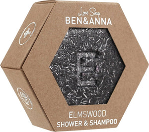 Ben & Anna Elmswood 2-in-1 Shampoo & Body Wash Bar - 60g - Plastic Freedom