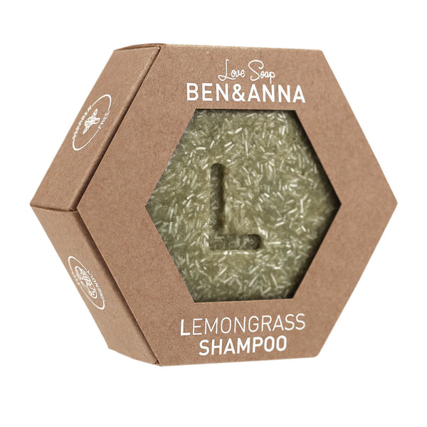 Ben & Anna Lemongrass Shampoo Bar for Dry Hair - 60g