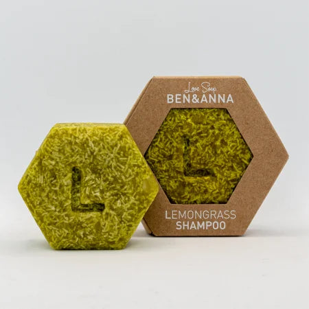 Ben & Anna Lemongrass Shampoo Bar for Dry Hair - 60g