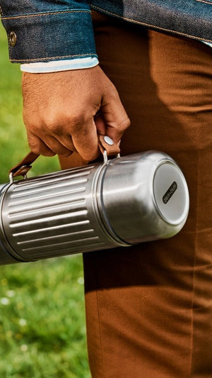 Black + Blum Stainless Steel Insulated Explorer Flask - Plastic Freedom