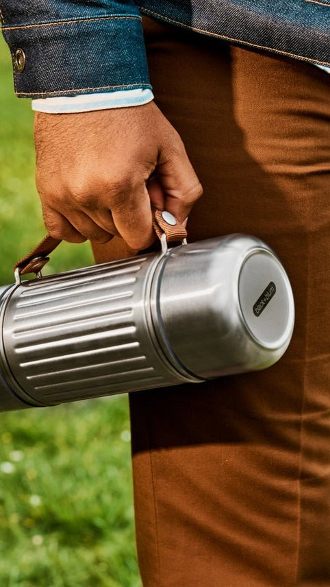 Black + Blum Stainless Steel Insulated Explorer Flask - Plastic Freedom