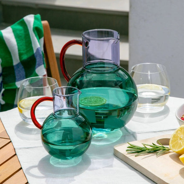 Block Design Pablo Glass Jug - Plastic Freedom