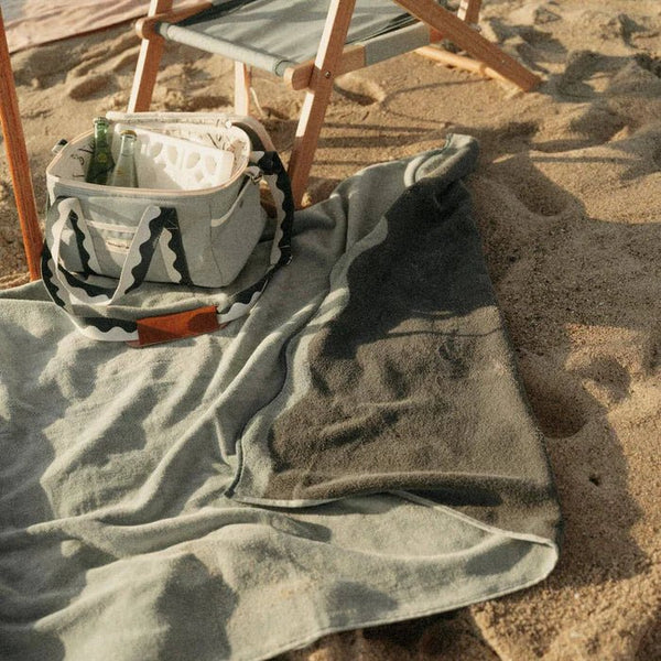 Business & Pleasure Holiday Beach Towel - 100% Cotton - Plastic Freedom