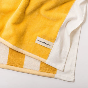 Business & Pleasure Holiday Beach Towel - 100% Cotton - Plastic Freedom