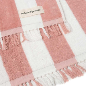 Business & Pleasure Holiday Beach Towel - 100% Cotton - Plastic Freedom