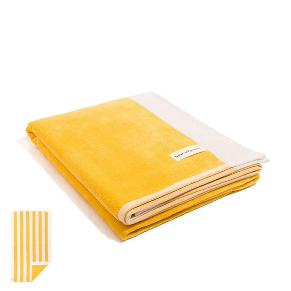 Business & Pleasure Holiday Beach Towel - 100% Cotton - Plastic Freedom