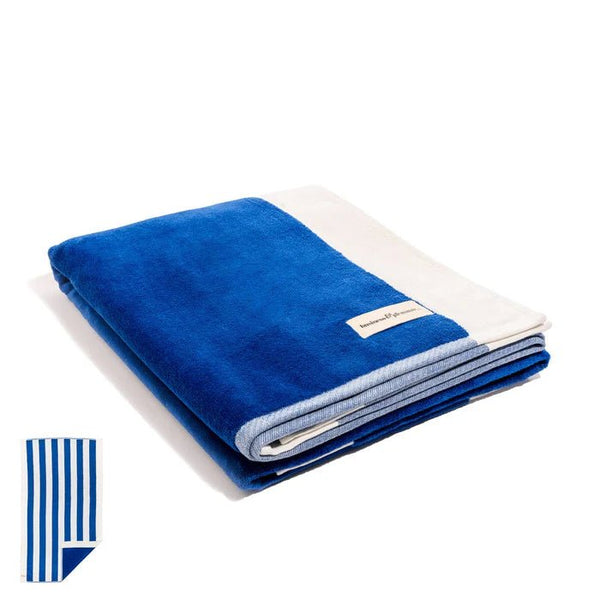 Business & Pleasure Holiday Beach Towel - 100% Cotton - Plastic Freedom