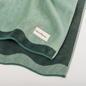 Business & Pleasure Holiday Beach Towel - 100% Cotton - Plastic Freedom