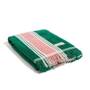 Business & Pleasure Holiday Beach Towel - 100% Cotton - Plastic Freedom