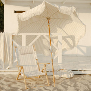 Business & Pleasure Holiday Premium Beach Umbrella - Plastic Freedom