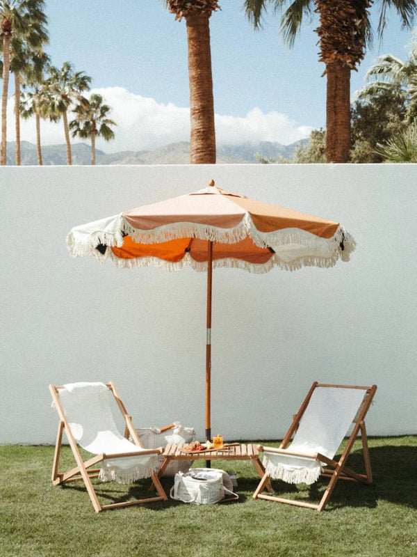 Business & Pleasure Market Umbrella - Plastic Freedom