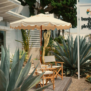 Business & Pleasure Market Umbrella - Plastic Freedom