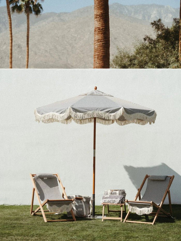 Business & Pleasure Market Umbrella - Plastic Freedom