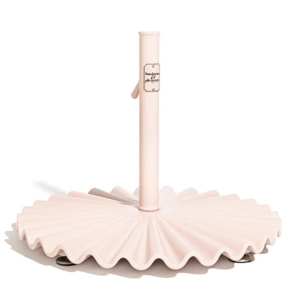 Business & Pleasure Umbrella Base White - Clamshell - Plastic Freedom