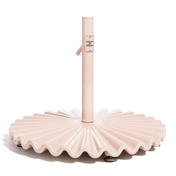 Business & Pleasure Umbrella Base White - Clamshell - Plastic Freedom