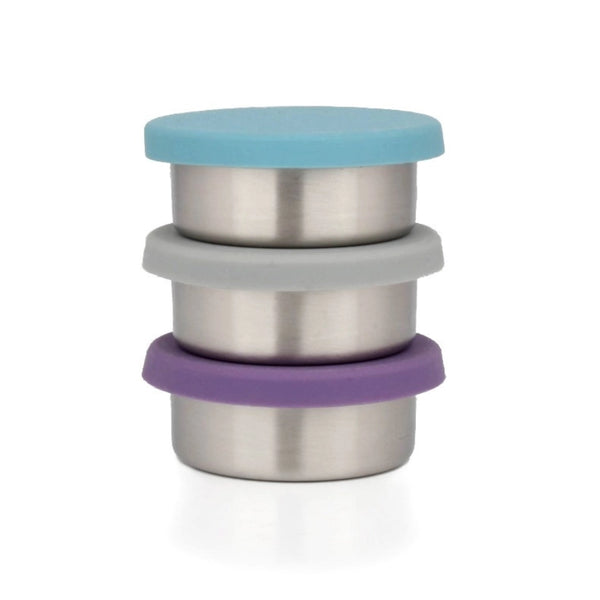 MoonMoon Stainless Steel Dressing & Dips Pots - x3 Pack