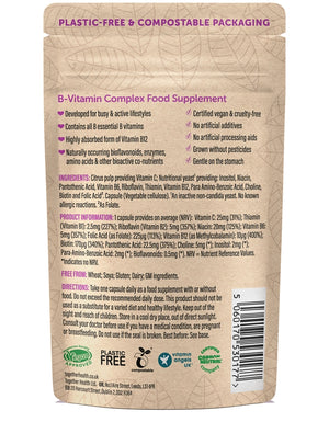 Together Health B Complex Vegan & Organic Supplement x30 – Compostable Packet