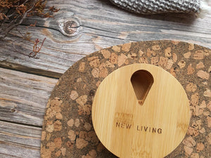 New Living Eco Bamboo Weekly Pill Box