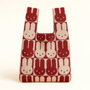 TOKEII Knitted Reusable Bag Medium - Recycled Polyester & Cotton Yarn