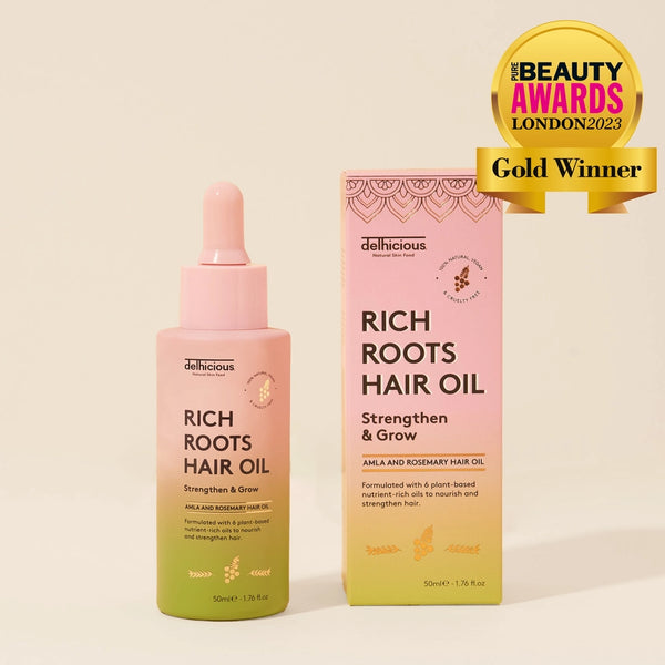 delhicious Rich Roots Hair & Scalp Oil - 50ml
