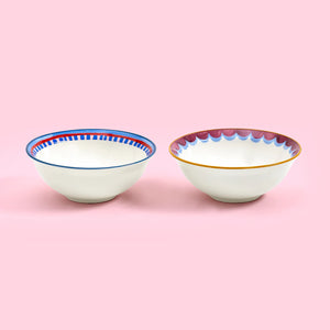 Eleanor Bowmer Cactus & Oyster Nibble Bowls - x2 Pack