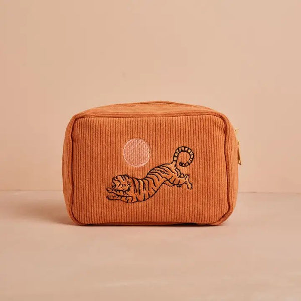 Cai & Jo Corduroy Makeup Bag - Plastic Freedom