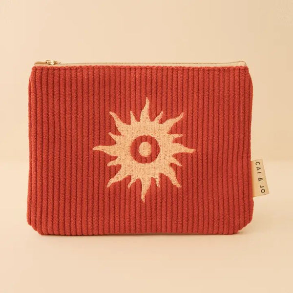 Cai & Jo Corduroy Pouch - Plastic Freedom