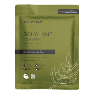 BEAUTYPRO 100% Compostable Sheet Face Mask Bundle - x6 Masks