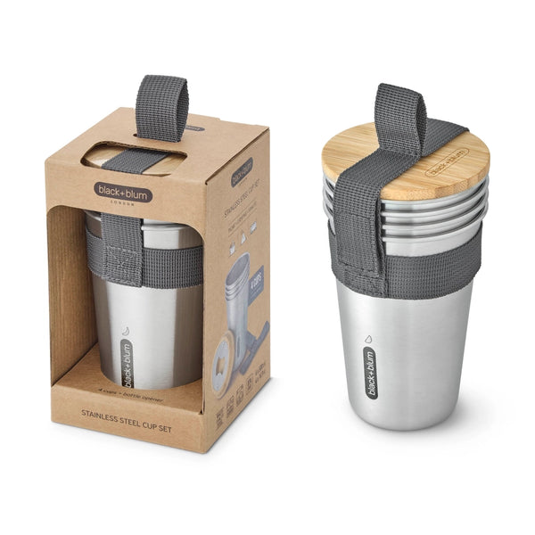 Black + Blum Stainless Steel Cup Set