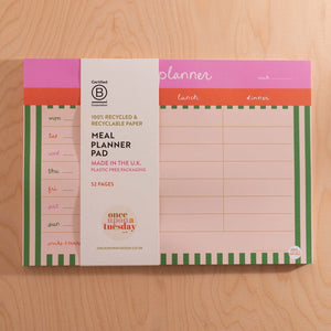 Good Tuesday Weekly Meal Planner - A4