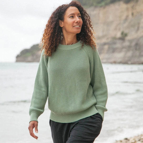 Rapanui Organic Cotton Headland Knitted Jumper