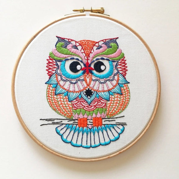 Cinnamon Stitching Embroidery Kit - Plastic Freedom