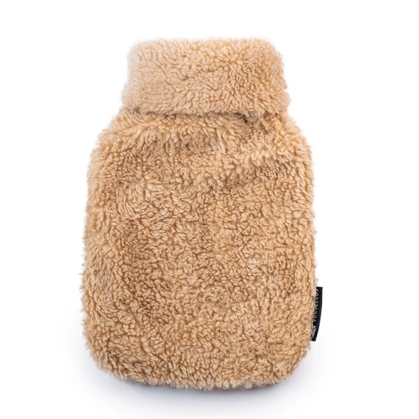 CosyPanda Natural Rubber Hot Water Bottle - Recycled Ocean Plastic Teddy - Plastic Freedom