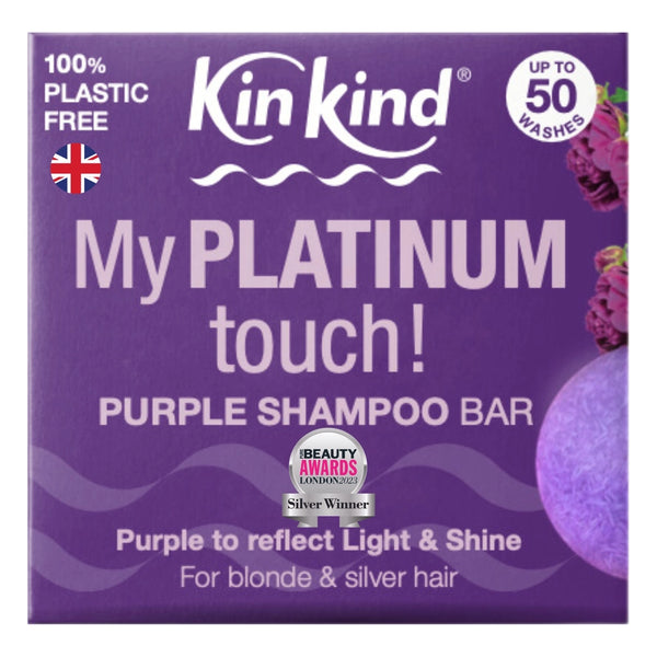 KinKind Purple Shampoo Bar 50g - for Blonde Hair