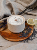 Bobella Co Refillable Vegan Stoneware Candle with Plantable Dust Cover