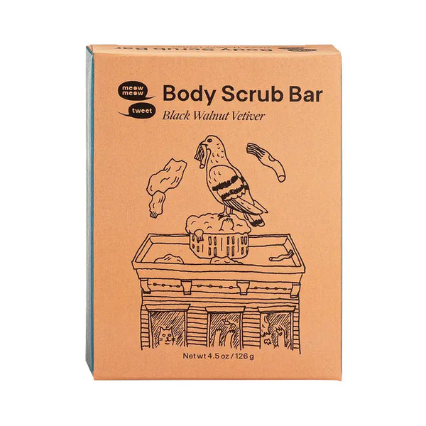 Meow Meow Tweet Body Scrub Bar