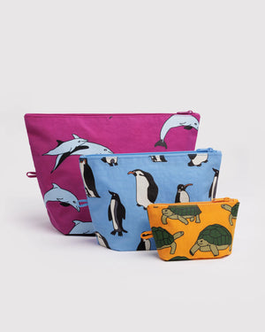 BAGGU Go Pouch Set - Recycled