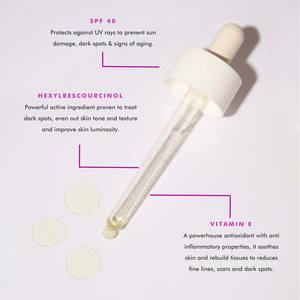 Hello Sunday the Glow Dark Spot Serum SPF40 with Hexylresorcinol - 30ml