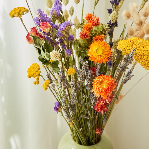 Wildflowers by Floriette Dried Flower Bouquet 50cm - Orange