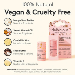 delhicious Everything Balm for Face, Lip & Body - Plastic Freedom