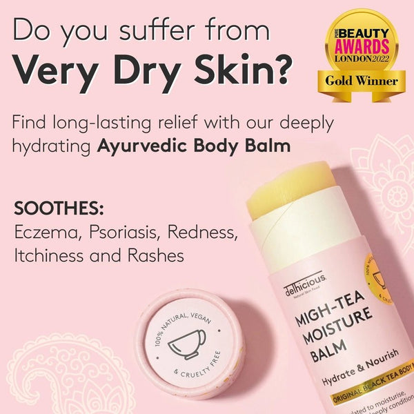 delhicious Migh-Tea Moisture Skin Recovery Balm - Plastic Freedom