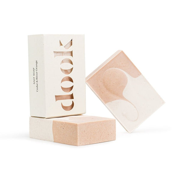 Dook Scottish Salt Soap Bar 120g - Cedar & Bitter Orange - Plastic Freedom