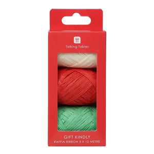 Talking Tables Recycled Raffia Ribbon Set