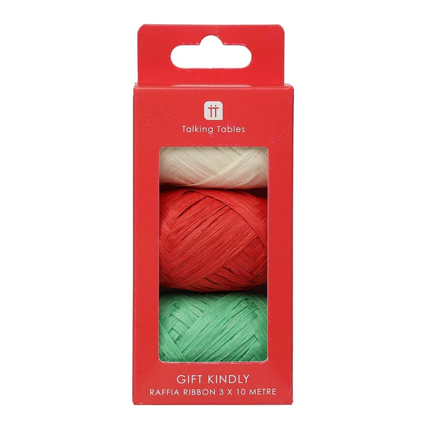 Talking Tables Recycled Raffia Ribbon Set